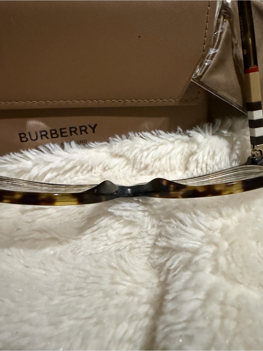 Burberry Eyewear Glasses Frames with Case! Cloth included! - Picture 9 of 11